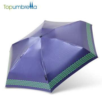 diferentes tipos de mini paraguas a prueba de viento promocional 5 veces con la impresión del logotipo
